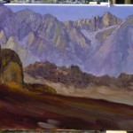 A snapshot of the failed (so far) painting
