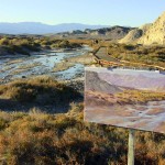 My easel along Salt Creek