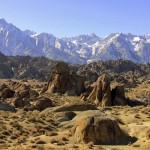 Mt Whitney and the Alabama Hills
