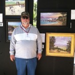 Yours truly at the Carmel Art Show
