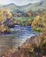 Coyote Creek, san jose , California, painting