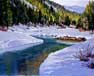 Truckee river near lake tahoe